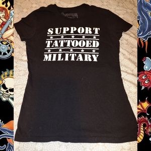 Steadfast Brand *Support our Troops* tee